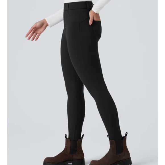 Halara SoftlyZero™ Plush Thermal High Waisted Pocket 7/8 Leggings Size Small - Picture 2 of 4